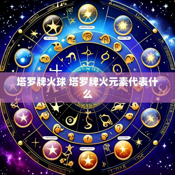 塔罗牌火球 塔罗牌火元素代表什么