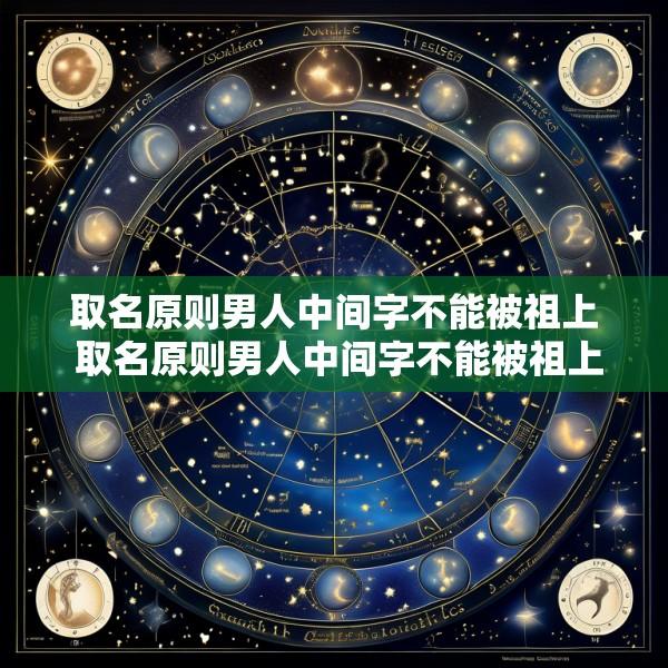 取名原则男人中间字不能被祖上 取名原则男人中间字不能被祖上取代吗