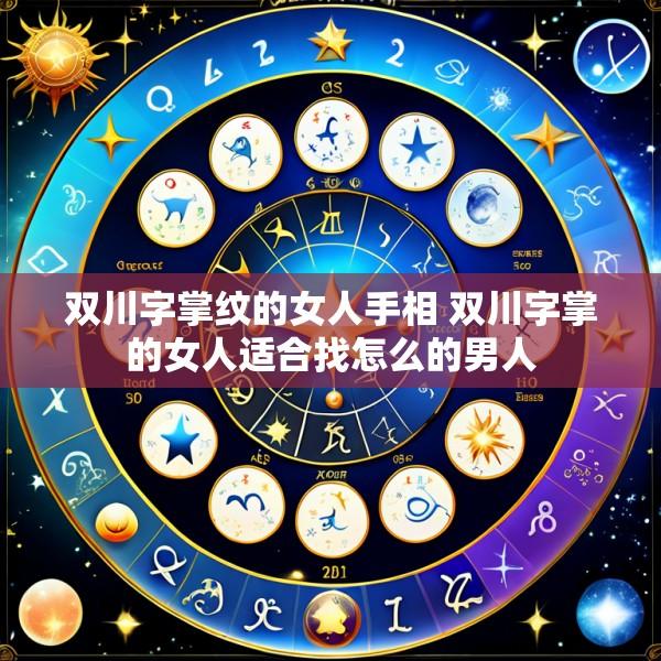 双川字掌纹的女人手相 双川字掌的女人适合找怎么的男人