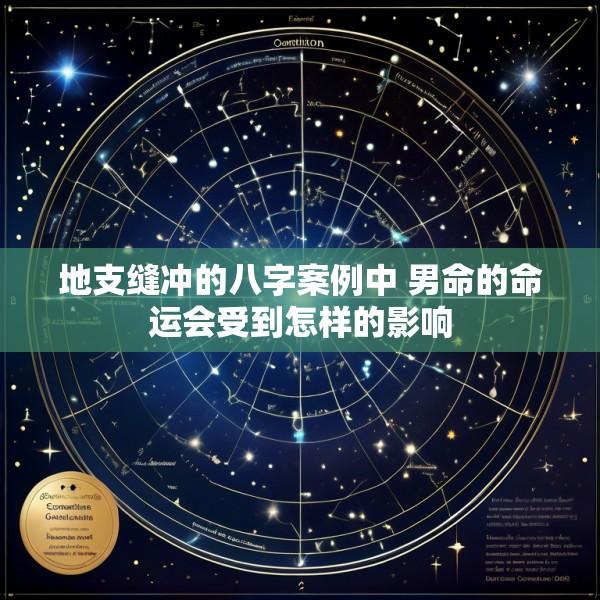 地支缝冲的八字案例中 男命的命运会受到怎样的影响