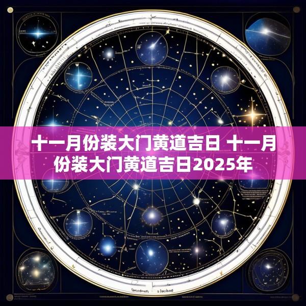十一月份装大门黄道吉日 十一月份装大门黄道吉日2025年
