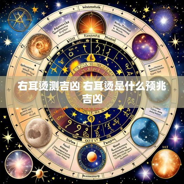 右耳烫测吉凶 右耳烫是什么预兆吉凶