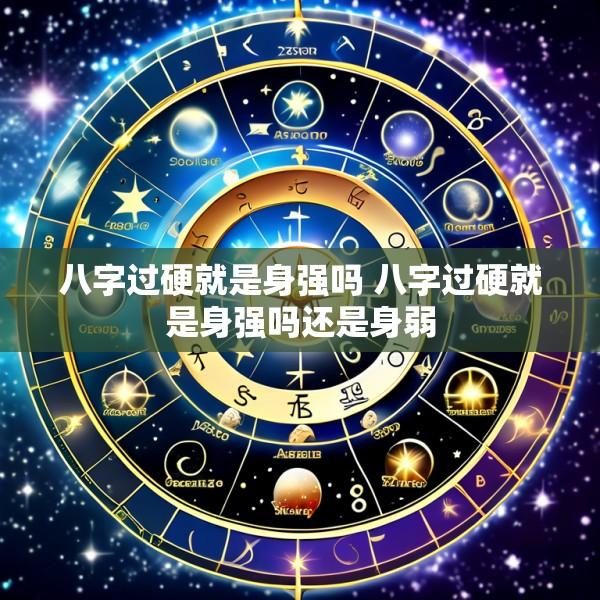 八字过硬就是身强吗 八字过硬就是身强吗还是身弱