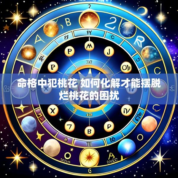 命格中犯桃花 如何化解才能摆脱烂桃花的困扰