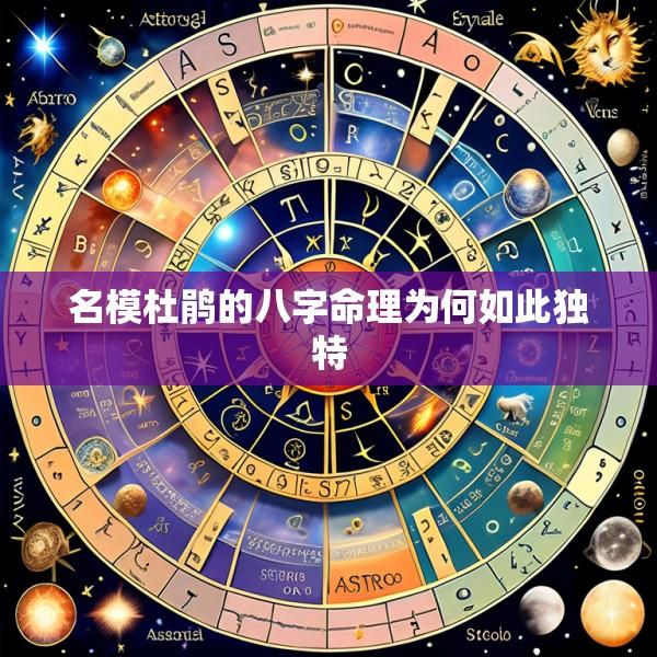 名模杜鹃的八字命理为何如此独特