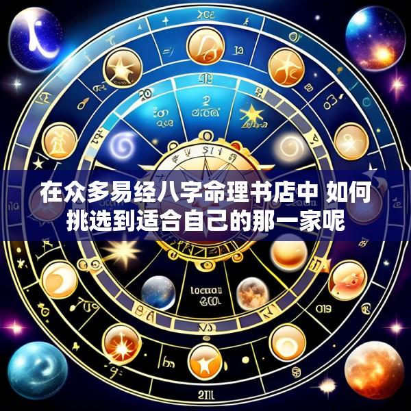 在众多易经八字命理书店中 如何挑选到适合自己的那一家呢