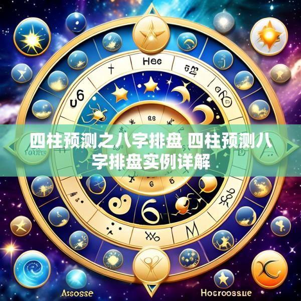 四柱预测之八字排盘 四柱预测八字排盘实例详解