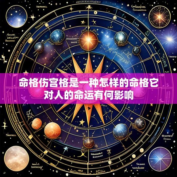 命格伤宫格是一种怎样的命格它对人的命运有何影响