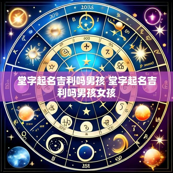 堂字起名吉利吗男孩 堂字起名吉利吗男孩女孩