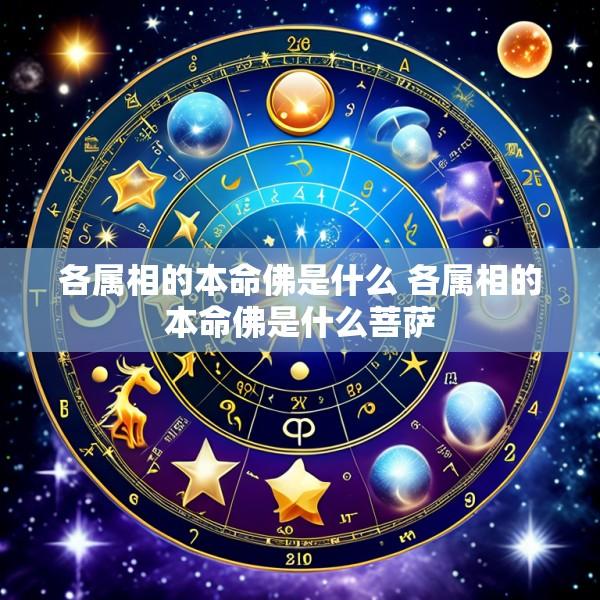 各属相的本命佛是什么 各属相的本命佛是什么菩萨