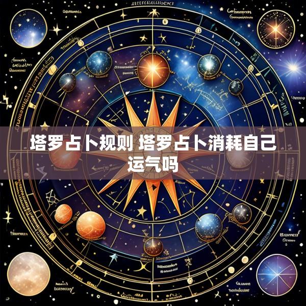 塔罗占卜规则 塔罗占卜消耗自己运气吗