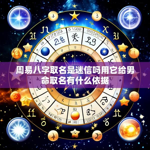 周易八字取名是迷信吗用它给男命取名有什么依据