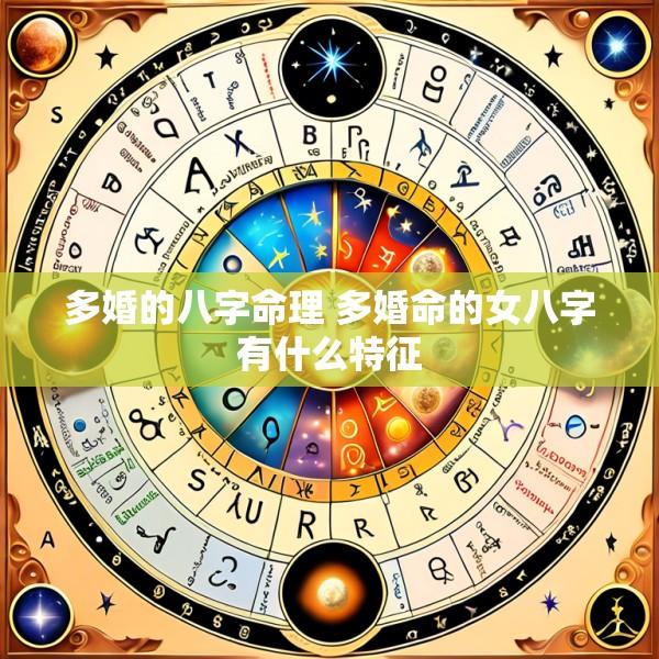 多婚的八字命理 多婚命的女八字有什么特征