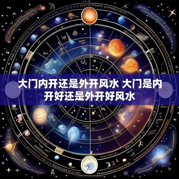大门内开还是外开风水 大门是内开好还是外开好风水