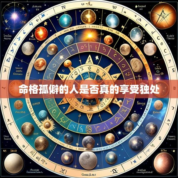 命格孤僻的人是否真的享受独处