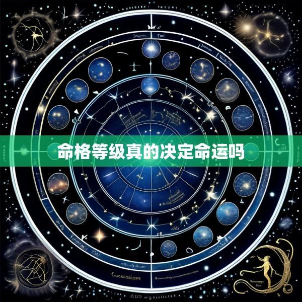 命格等级真的决定命运吗
