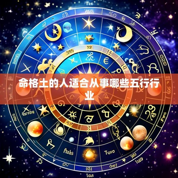 命格土的人适合从事哪些五行行业