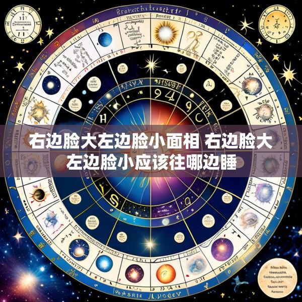 右边脸大左边脸小面相 右边脸大左边脸小应该往哪边睡
