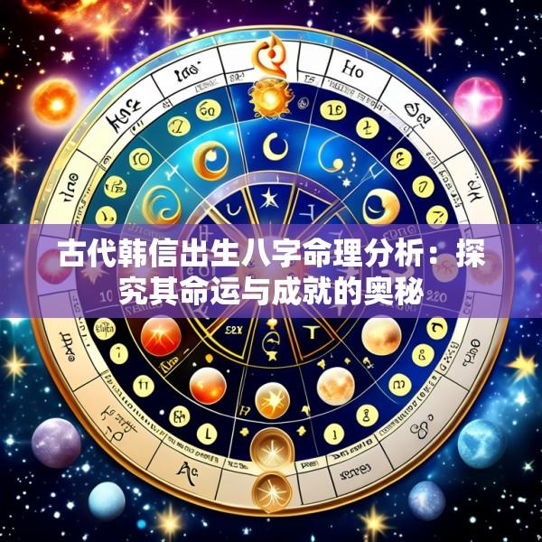 古代韩信出生八字命理分析：探究其命运与成就的奥秘