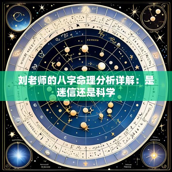 刘老师的八字命理分析详解：是迷信还是科学