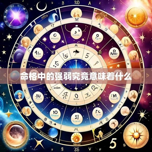命格中的强弱究竟意味着什么