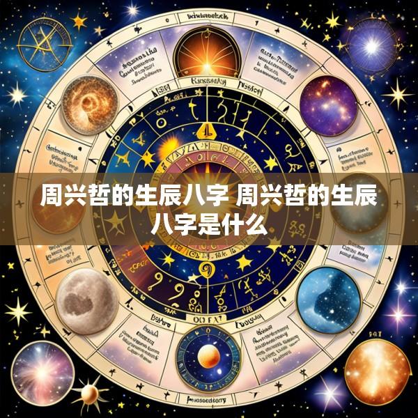 周兴哲的生辰八字 周兴哲的生辰八字是什么