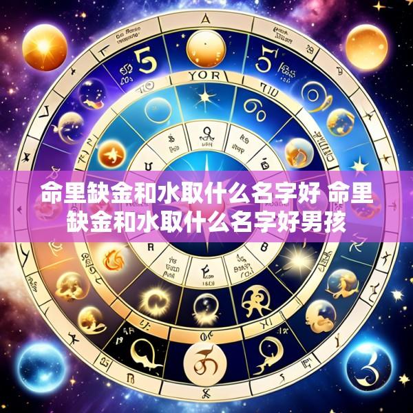 命里缺金和水取什么名字好 命里缺金和水取什么名字好男孩