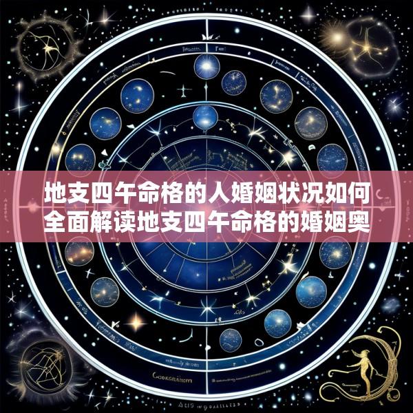 地支四午命格的人婚姻状况如何全面解读地支四午命格的婚姻奥秘