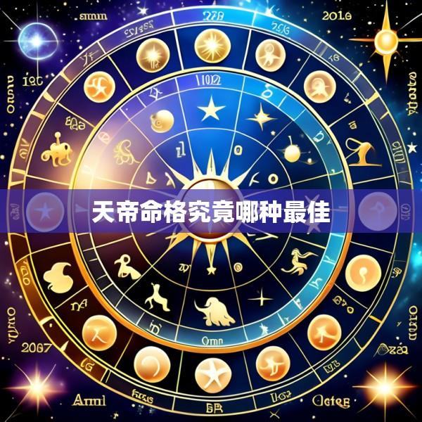 天帝命格究竟哪种最佳