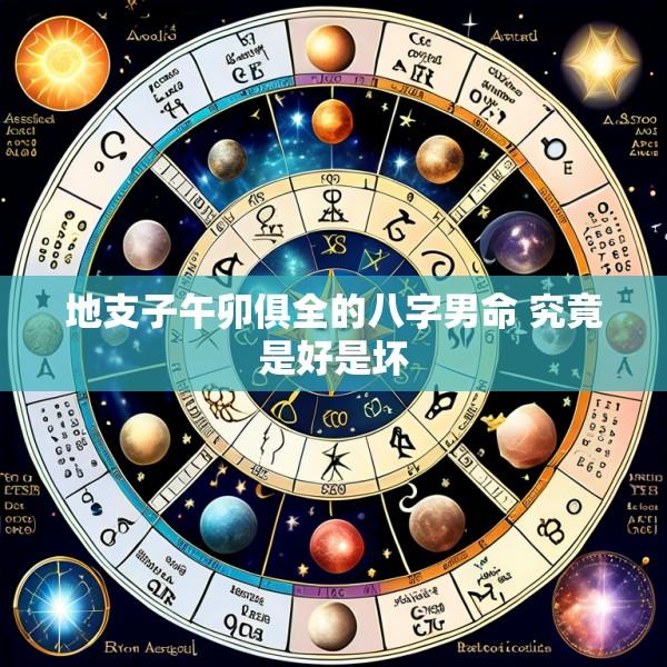 地支子午卯俱全的八字男命 究竟是好是坏