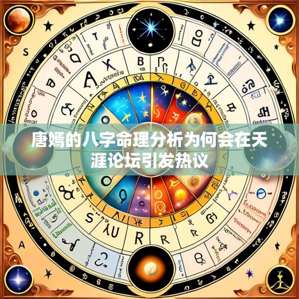 唐嫣的八字命理分析为何会在天涯论坛引发热议