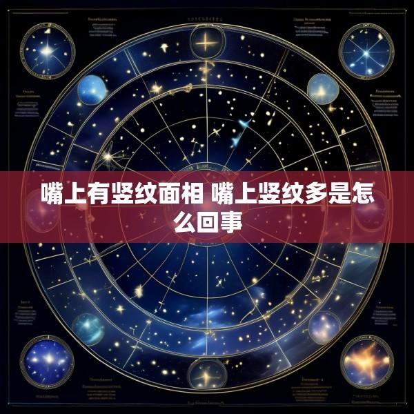 嘴上有竖纹面相 嘴上竖纹多是怎么回事