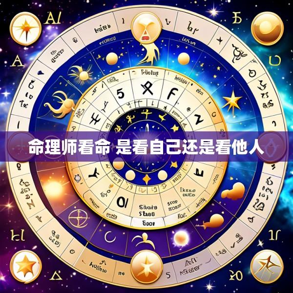命理师看命 是看自己还是看他人