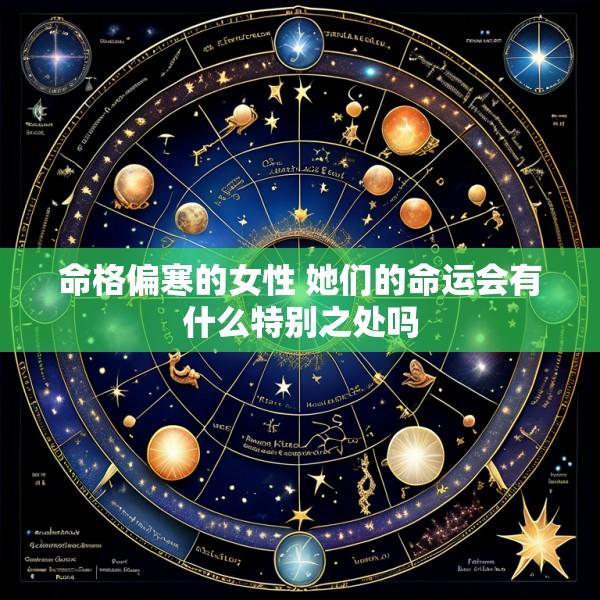 命格偏寒的女性 她们的命运会有什么特别之处吗