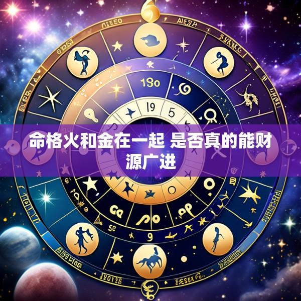 命格火和金在一起 是否真的能财源广进