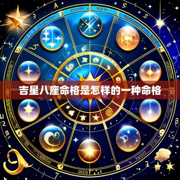 吉星八座命格是怎样的一种命格