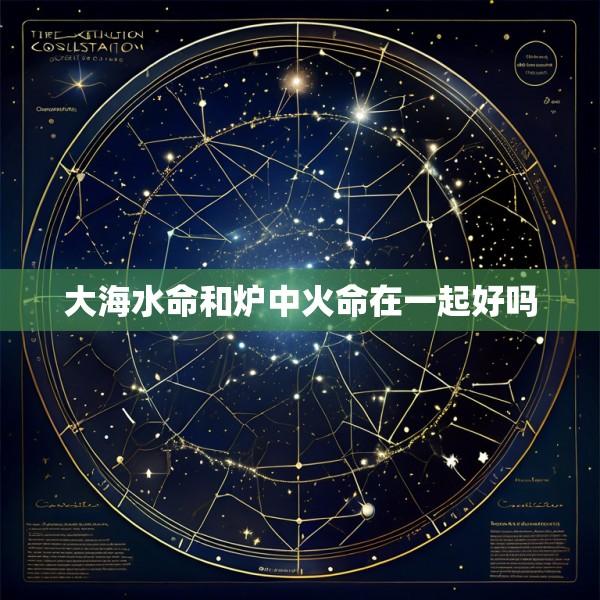 大海水命和炉中火命在一起好吗