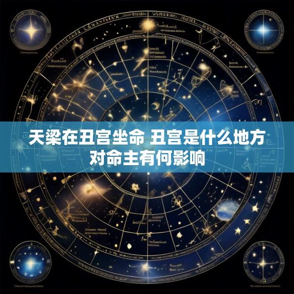 天梁在丑宫坐命 丑宫是什么地方对命主有何影响