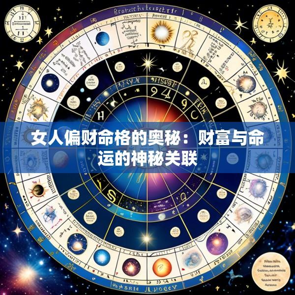 女人偏财命格的奥秘：财富与命运的神秘关联