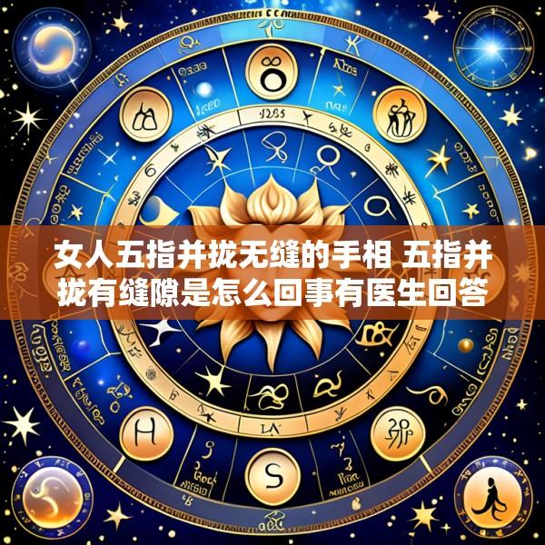 女人五指并拢无缝的手相 五指并拢有缝隙是怎么回事有医生回答吗