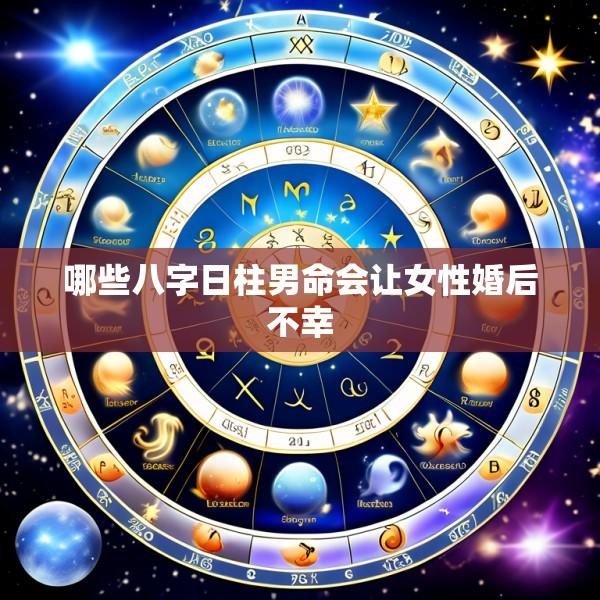 哪些八字日柱男命会让女性婚后不幸