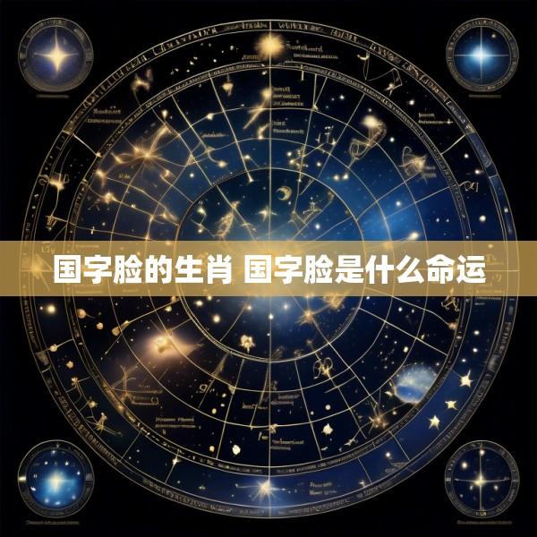 国字脸的生肖 国字脸是什么命运