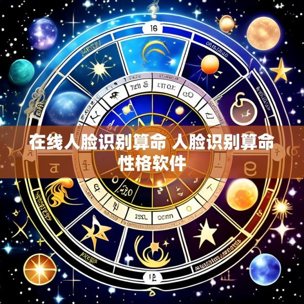在线人脸识别算命 人脸识别算命性格软件
