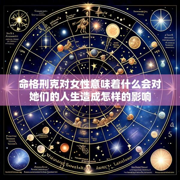 命格刑克对女性意味着什么会对她们的人生造成怎样的影响