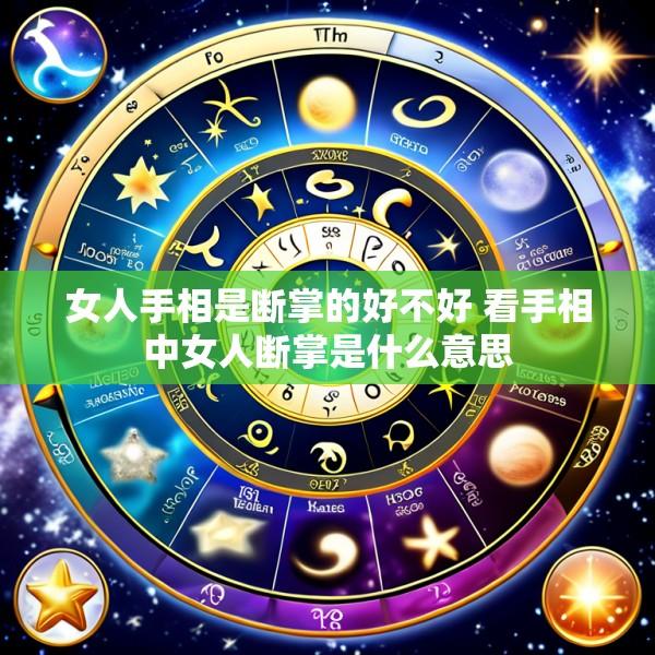 女人手相是断掌的好不好 看手相中女人断掌是什么意思