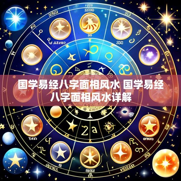 国学易经八字面相风水 国学易经八字面相风水详解