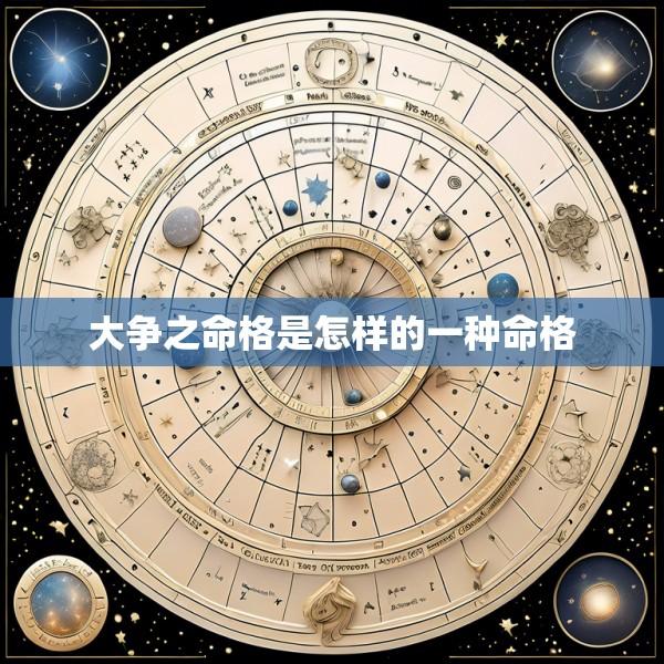 大争之命格是怎样的一种命格