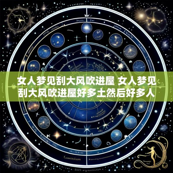 女人梦见刮大风吹进屋 女人梦见刮大风吹进屋好多土然后好多人帮着打扫