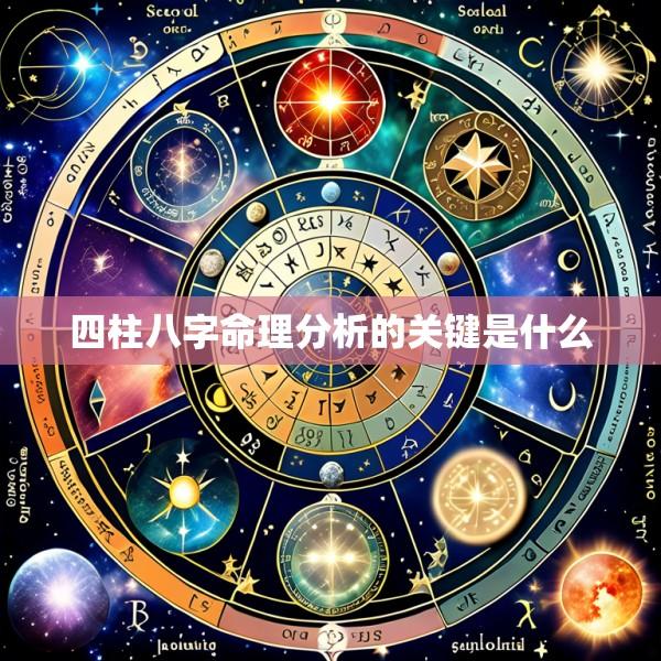 四柱八字命理分析的关键是什么