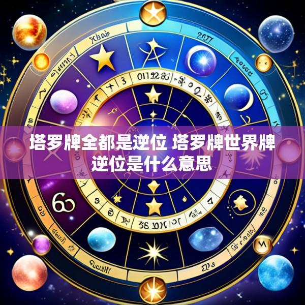 塔罗牌全都是逆位 塔罗牌世界牌逆位是什么意思